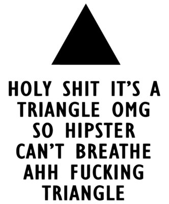 Holy Shi Crap It s A Triangle OMG Hipster T Shirt Dope Criminal Geek Damage